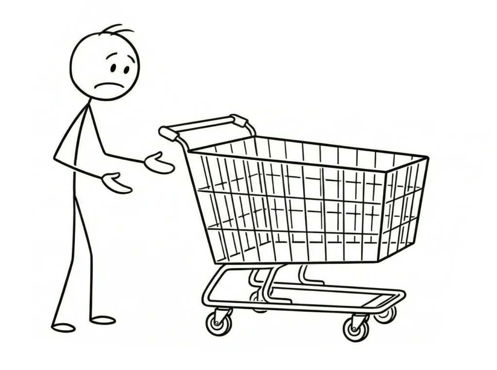 سبد خرید خالی