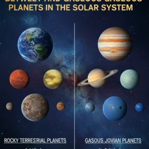 سیارات سنگی و گازی